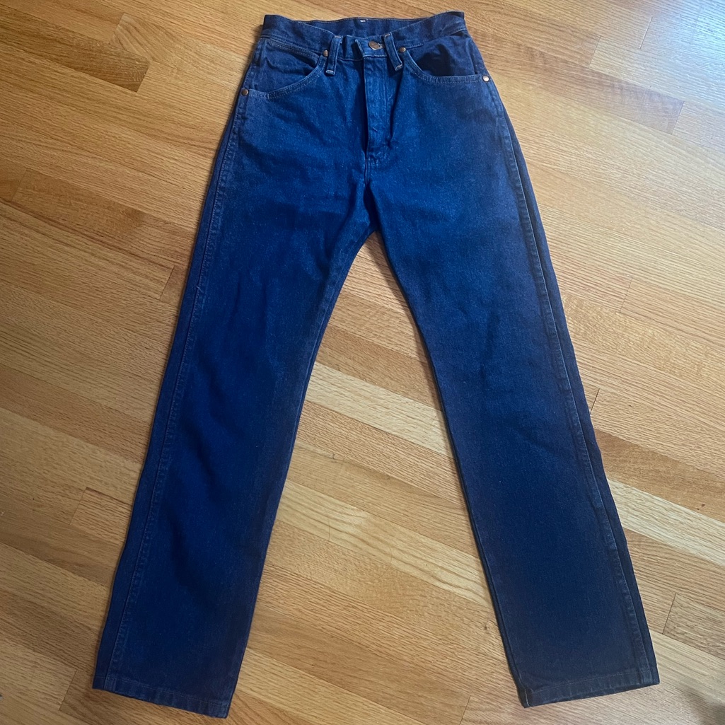 Wrangler Indigo Denim Bootcut Jeans
